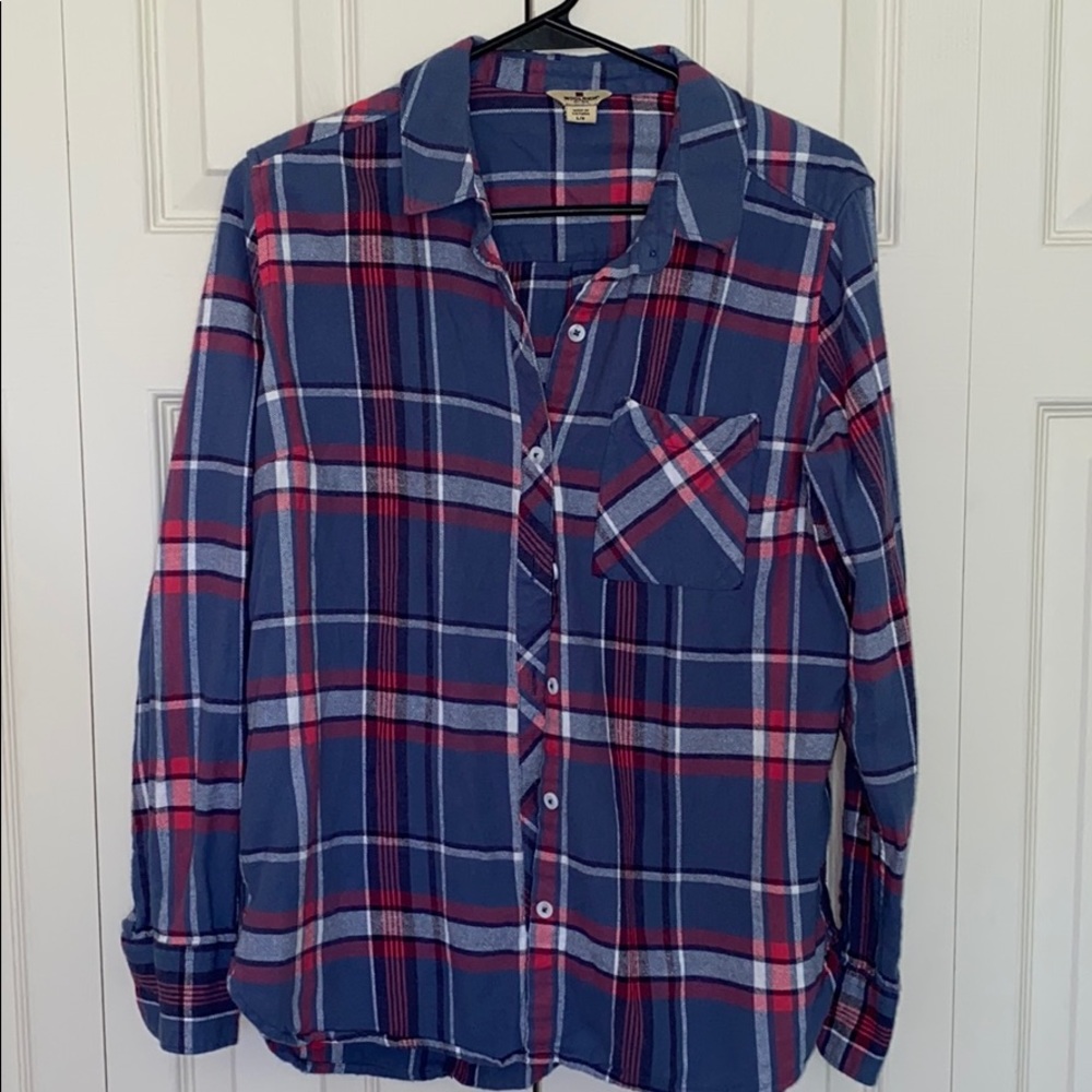 Woolrich long sleeve plaid flannel